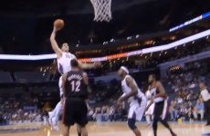 VIDEO: Watch this monster dunk from Charlotte's Byron Mullens