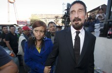 Fugitive McAfee seeks asylum in Guatemala