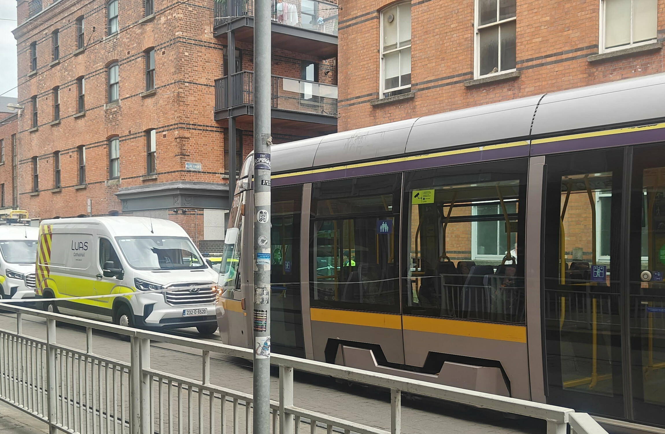 Luas Red Line Disrupted After Tram Collision