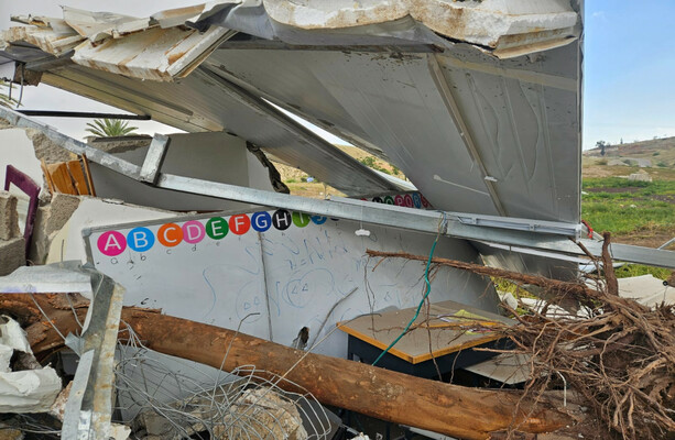 EU, UK and Canada condemn 'violent' Israeli settlers after Irish Aid-backed West Bank school destroyed