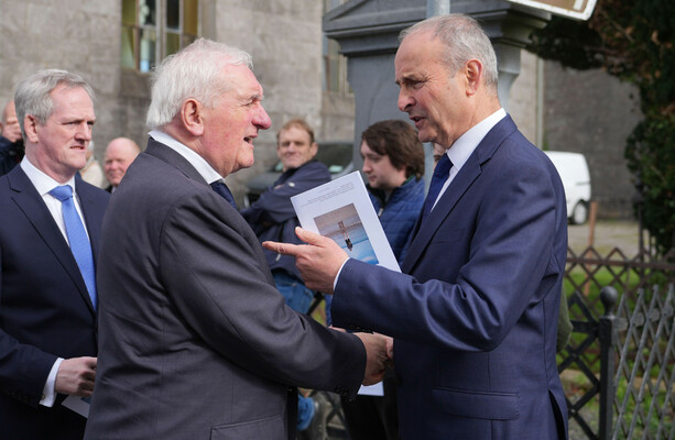 Taoiseach says Fianna Fáil 'don't approve' of immigration remarks made by Bertie Ahern in video