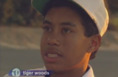 VIDEO: 14-year-old Tiger Woods predicts he'll become the Michael Jordan of golf