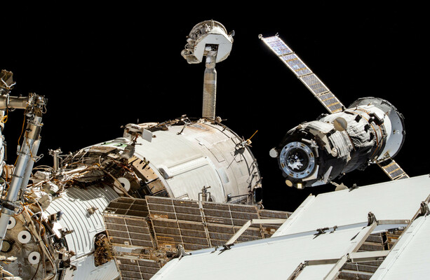 Astronauts end 'safe haven procedures' as Russia pauses air leak repairs at space station