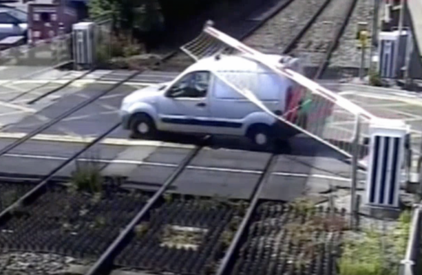 Barriers at level crossings have hit people or vehicles 31 times already this year
