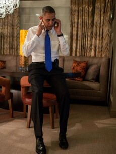 Pics: The moment Mitt Romney conceded the election to Barack Obama