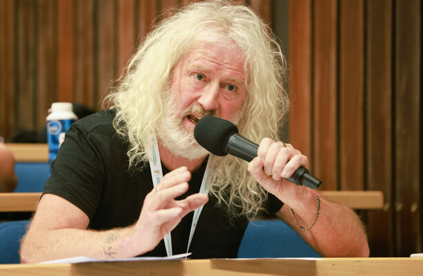 'There's no country unblemished': Mick Wallace on accepting an award from Iran government