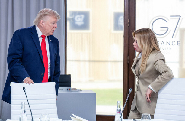 'Neither I nor Italy ever beg': Row as Meloni accuses Trump of lying about her wanting a photo