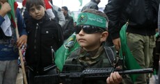 Pics: In fiery speech, Hamas chief says he will cede no land to Israel