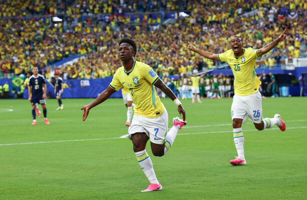 Scotland’s World Cup hopes up in the air after bruising defeat to Brazil