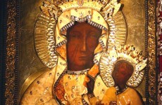 Man throws paint at ancient Catholic icon of Virgin Mary