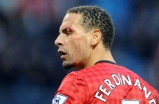Manchester City apologise to Ferdinand over coin-throwing incident