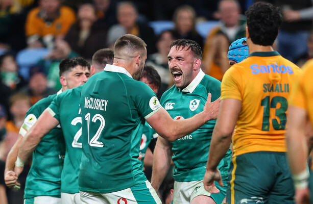 Imbued by their bench, Ireland dig deep to make perfectly imperfect start in Sydney