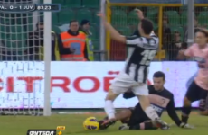 VIDEO: And the award for most comical dive of the weekend goes to...