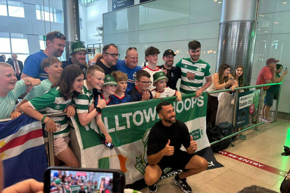 Pico Lopes gets hero's welcome at Dublin Airport after Cape Verde's fairytale World Cup run