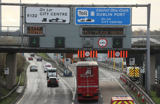 Transport chiefs recommended higher rush-hour tolls for Dublin's port tunnel