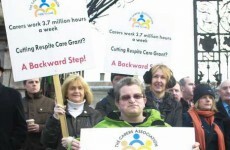 Carers to protest at Dáil today over cuts to grant