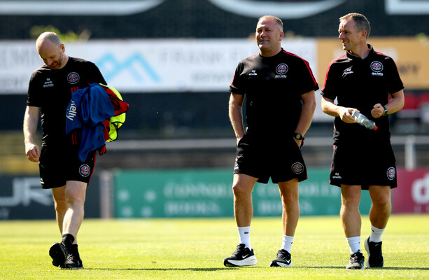 'The pitch was really sticky, so it stopped us playing the way we like to play'