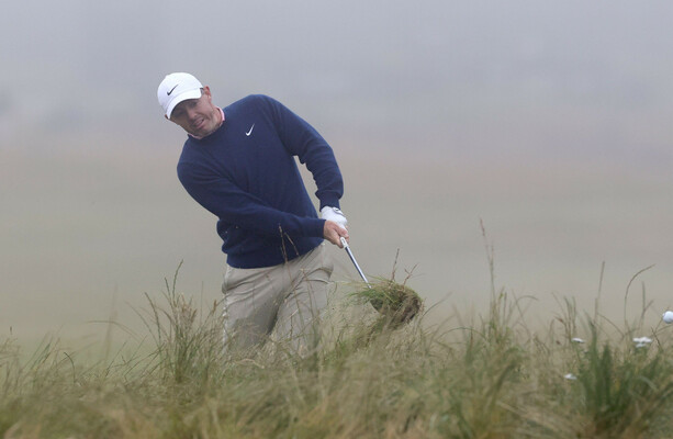 Scottish Open suspended due to fog as McIlroy slips off lead