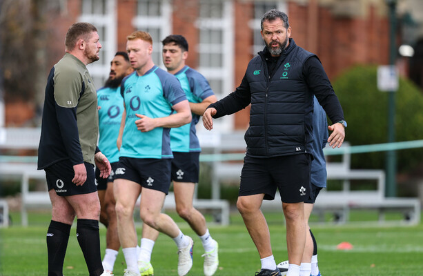 'Everyone was training' - Farrell has full options for All Blacks clash