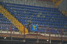 You'll occasionally walk alone? Single Udinese fan makes trip to Sampdoria