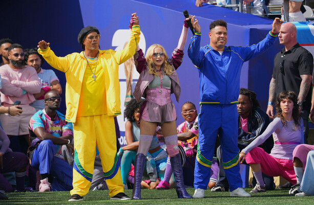 'I thought it was crap': World Cup half-time takes 27 minutes as Madonna, Shakira and Coldplay perform