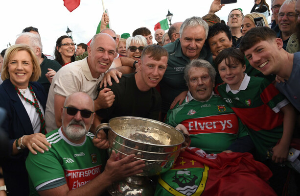 'We got a picture with Sam on his lap and Ryan O’Donoghue beside him. That's it now. Job done'