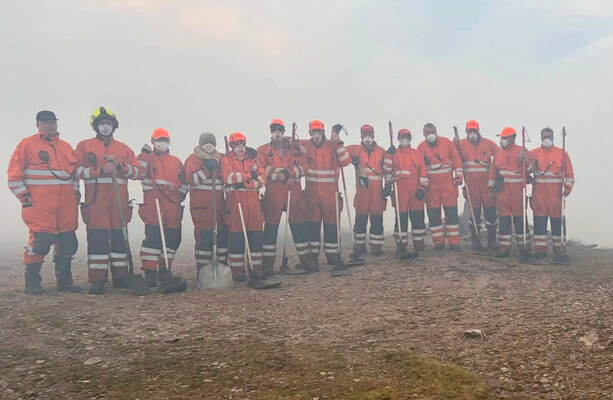 Aerial firefighting support requested after fire reignites on Slievenamon in Co Tipperary