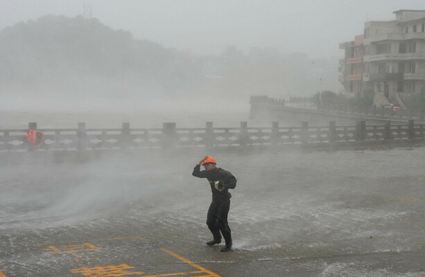 Typhoon Dolphin Hits China: Mass Evacuations and Flight Cancellations