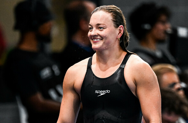 Mona McSharry wins silver medal at the European Aquatics Championships