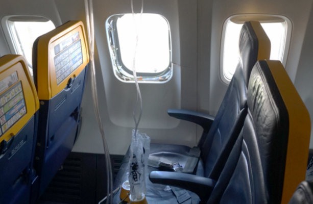 US Probe Finds Broken Engine Part Shattered Ryanair Window Where Passenger Nearly Sucked Out