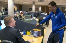 VIDEO: Rob Kearney helps out Darragh Maloney with his writer's block