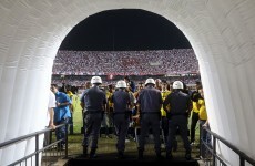 Sao Paulo awarded Copa Sudamericana final as match abandoned amid chaos