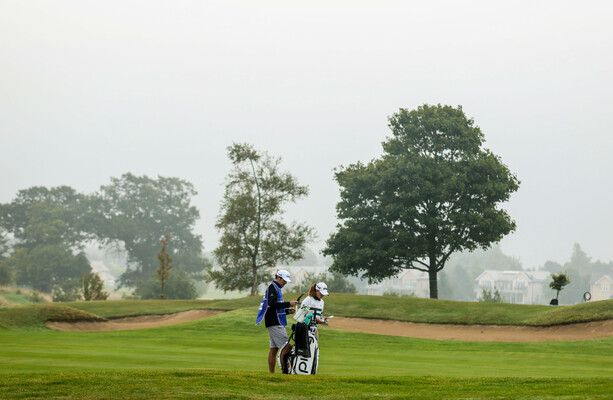 Home hero, rain and liathróid: Following Leona Maguire at The K Club