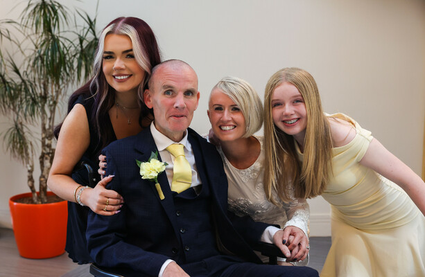 Woman Grateful for Hospice Wedding to Late Husband in Wicklow
