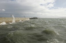 Flood defences put in place for high tide alerts tomorrow