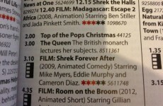 So RTÉ Guide, what's on at 3pm on Christmas Day?