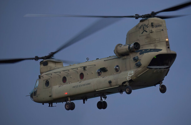 Spot four massive Chinooks flying over Dublin today? It's the first sign of Trump's visit