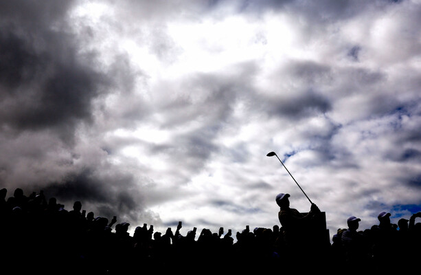 The calm before the storm: Trump's shadow looms over Doonbeg as Irish Open tees off (slowly)