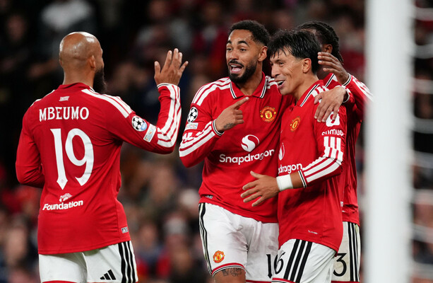 Man United mark long-awaited Champions League return with 4-0 win