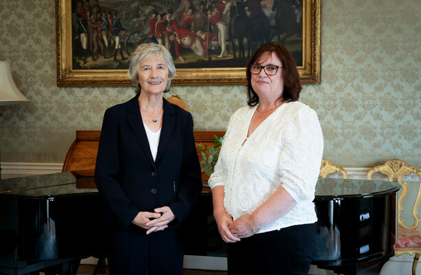 President Connolly meets with sister of Troubles victim who criticised photo with IRA member