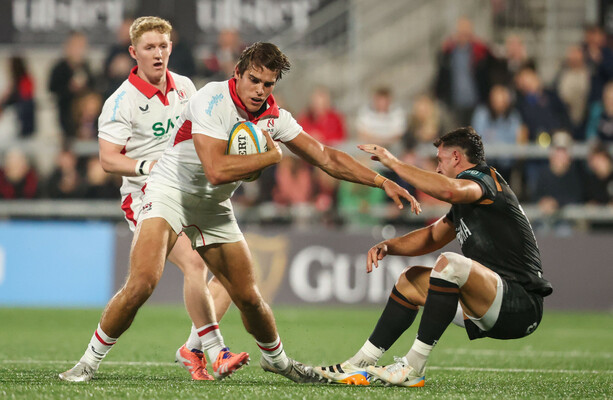 Arenzana-King bags first-half hat-trick as Ulster beat Ospreys in Belfast