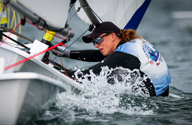 Medal Series ahead for Eve McMahon in World Sailing Championship