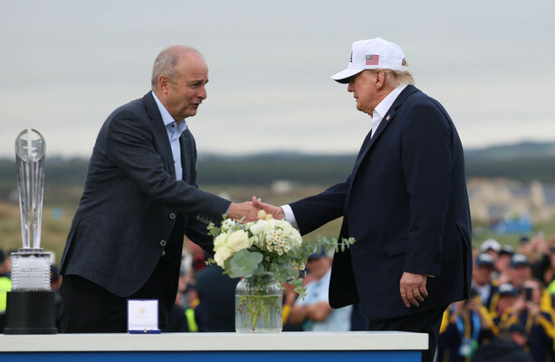 Trump's cocktail to win over the Irish: booze and reunification