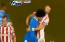 VIDEO: Fellaini escapes punishment after blatant headbutt