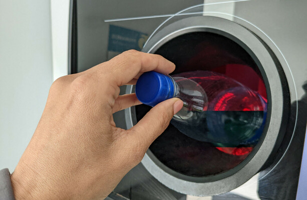 Do you return your empty bottles and cans to reverse vending machines?