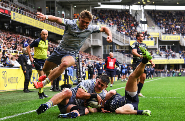 Second-half surge sees Leinster clear Clermont test