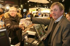 Kenny Dalglish sells the first copy of Hillsborough single