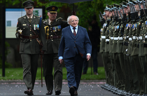 Triple lock debate has a 'lot of rhetoric', says McEntee in response to Michael D Higgins comment