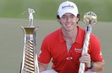 McIlroy named European Golfer of the Year