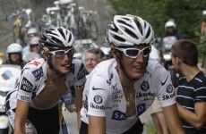 Two little boys: Schleck brothers must realise that only one man can win the Tour